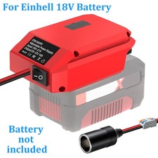 Power Wheels Adapter 18 V to 12 V Step-Down Converter for Einhell 18V Battery