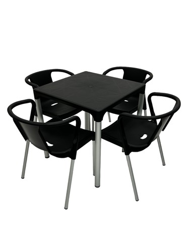 Black canteen furniture sets - canteen,
