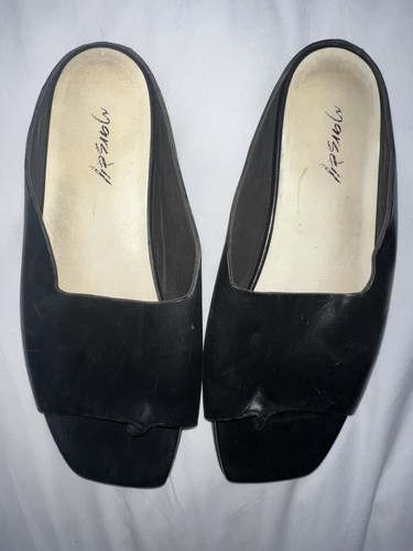 Marsèll black leather - black, toe