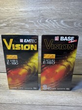 Emtec Vision  E-180 Vhs Blank