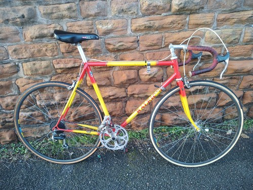 Raleigh road bike retro - road,
