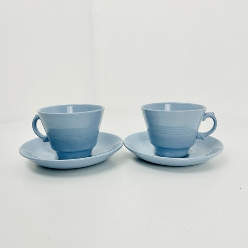 Woods ware teacup - ware, saucer