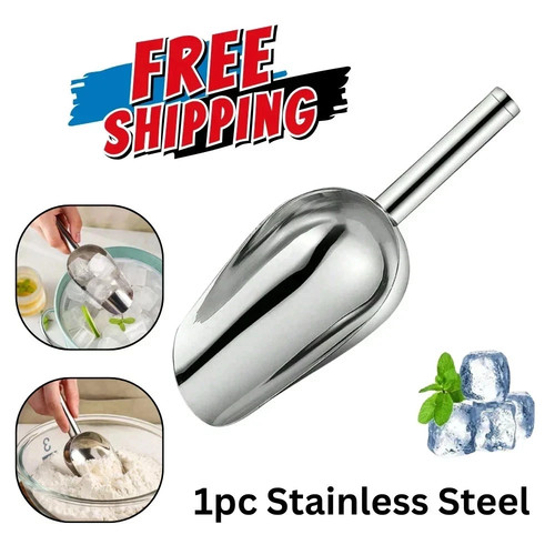Stainless steel ice - steel, flour
