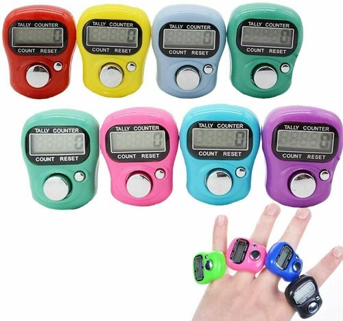 Ring tally counter finger - tally,