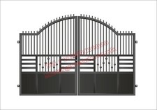 DRIVEWAY GATES/COMPOSITE WOOD