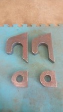 30mm Heavy Duty JCB Q-Fit Telehandler Teleporter Brackets. 2 Piece Weld On