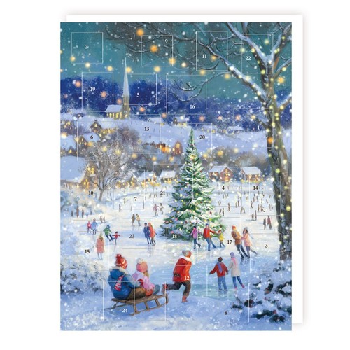 Traditional advent calendar - advent,