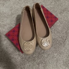 Tory Burch Women's Leather Ballet Flats Size 7.5 - Only worn once