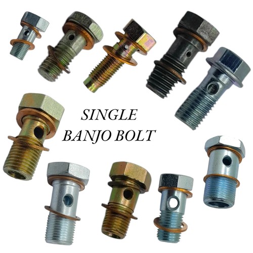 Single banjo bolt - engine, block
