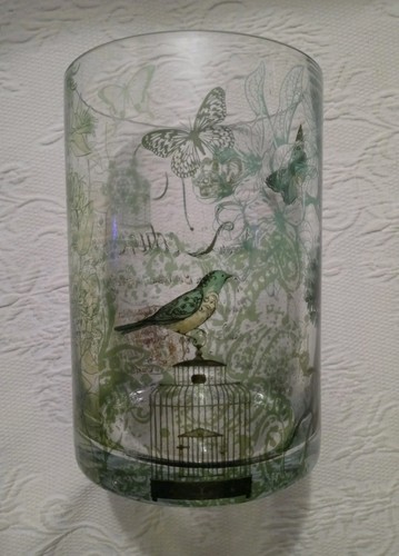 Large glass cylinder vase - glass,