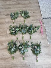 x7 Hand Made Artificial Pew Ends For Wedding