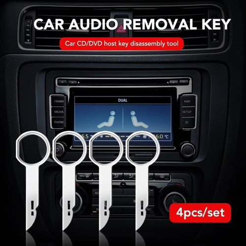 4pcs car radio stereo - 4pcs, removal