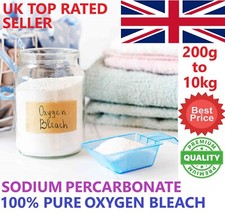 Sodium Percarbonate Oxi Stain Remover Laundry Booster 100% Pure Oxygen Bleach