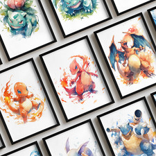 Pokémon Evolution Wall Art