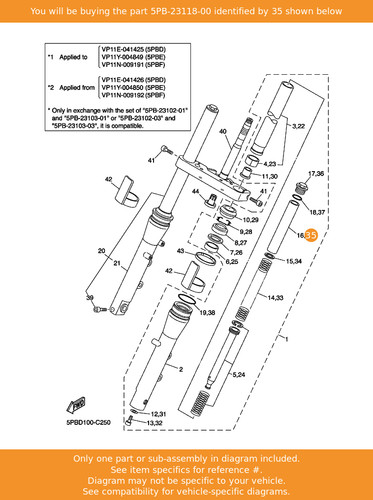 Yamaha spacer 5pb - yamaha, 5pb-23118-00