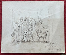 Drypoint Etching Initial