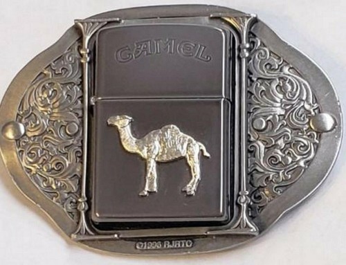 Camel zippo 1996 belt - camel,