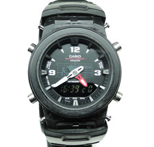 Casio G-Shock G-100 5158 Black Watch Working Needs new Bezel