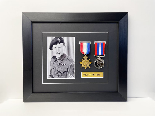 Military medal frame - military,