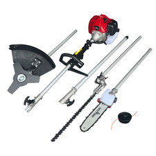 Crytec 52cc Petrol Multi Function 5 in 1 Garden Tool Brush Cutter Strimmer Saw