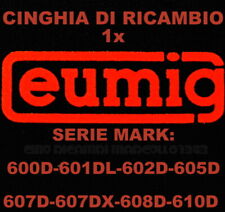 ★CINGHIA DI RICAMBIO MOTORE 1 x PROIETTORE EUMIG MARK 600D,601D,607D,610D,608D★