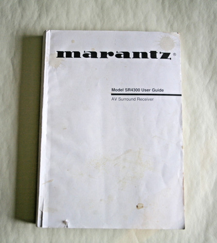 User guide marantz model - user,