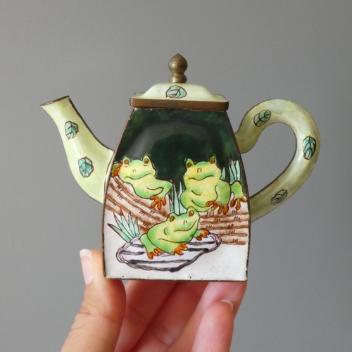 Vintage enamel miniature - vintage,