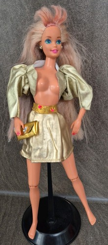 Vintage barbie gold skirt - vintage,