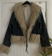 H&M Blue Denim Afghan Style