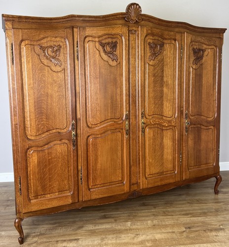 Wardrobe vintage french louis - wardrobe,