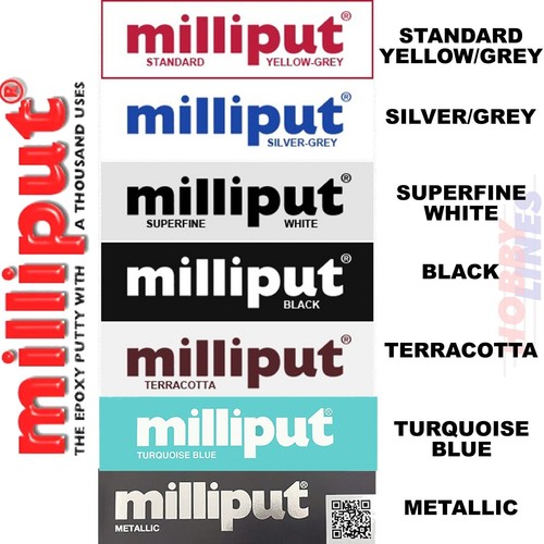 Milliput epoxy putty full - milliput,