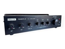 Eagle P605B 30W 100V Line Mixer Amplifier – Paging Amp with Mic Priority | PA