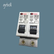 2 X CGD DZ47 B32 MCB CGD 32 AMP MCB 32A B32 DZ47 CGD