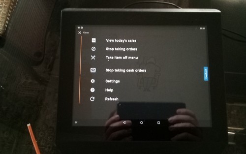 Just eat touch screen - eat,