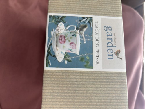 Waitrose garden teacup - teacup, bird