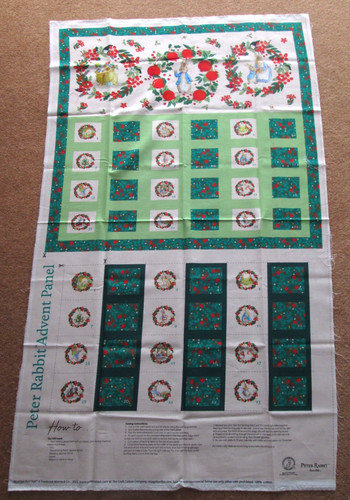 Christmas fabric advent - christmas,