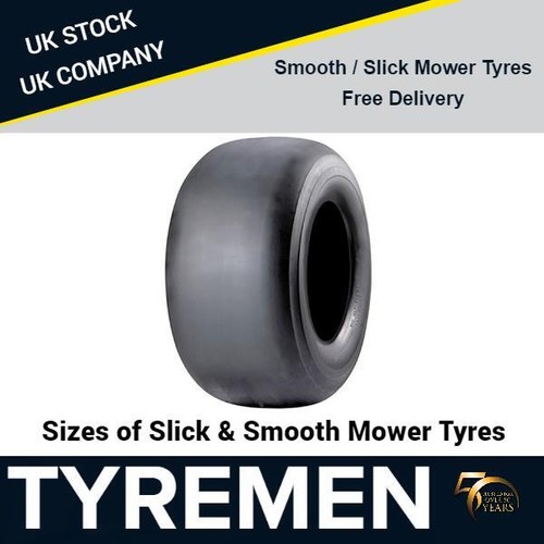 Slick smooth turf tyres - smooth,
