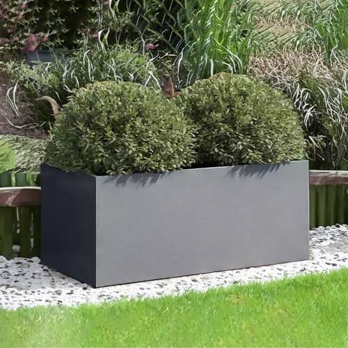 Zinc galvanised steel trough - zinc,
