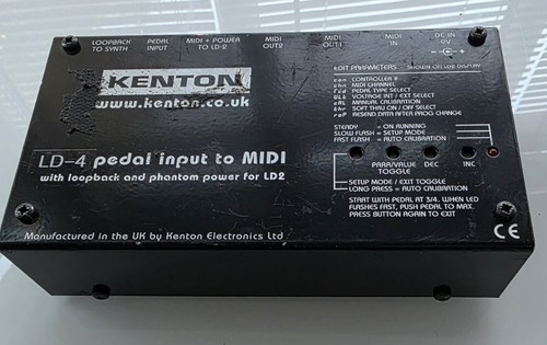 Kenton pedal input to - pedal,
