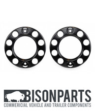 22.5" WHEEL TRIM COVER DOUGHNUT (PAIR) FITS DAF, IVECO, MAN TRUCK