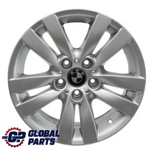 BMW E90 E91 E92 E93 Silver Alloy Wheel Rim 17" Double Spoke 161 ET:34 8J