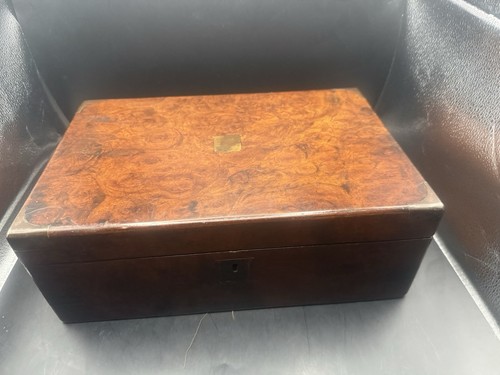Antique victorian burr walnut - antique,