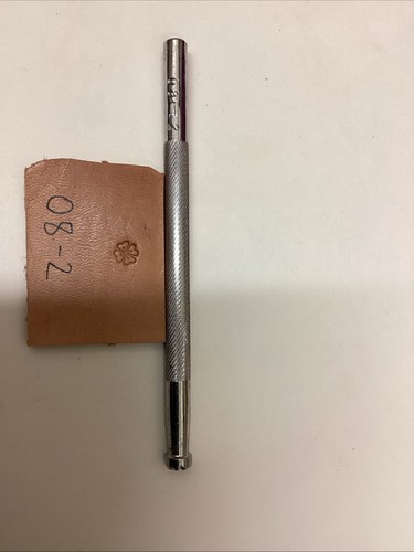 Leather embossing stamp 2 - leather, 08-2