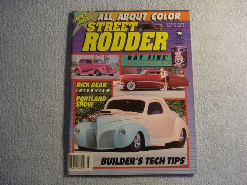 Street rodder 1989 march - 1989,