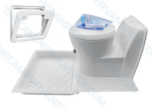 Thetford electric toilet - toilet, +