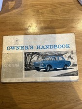 Ford Cortina Mk1 Owners Handbook - 1966 - 1200, 1500, 1500GT REF JE11