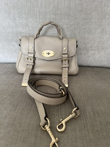 Mulberry mini alexa bag chalk - alexa,
