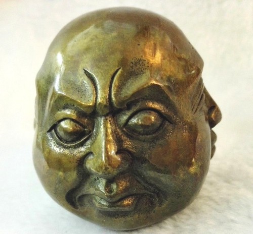 Buddhism signed bronze - , old