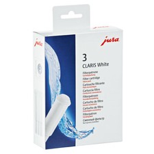 3x Genuine Jura Claris White