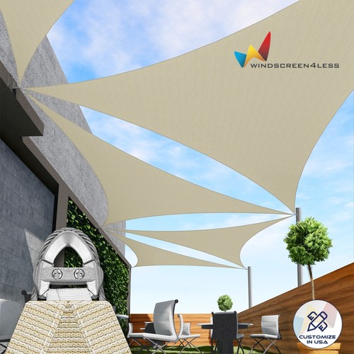 18ft beige triangle - 16/17/18ft,